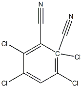 2,3,5,6-TETRACHLOROPHTHALONITRILE Structure