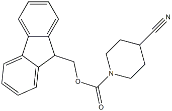 1-FMOC-4-CYANOPIPERIDINE,,结构式