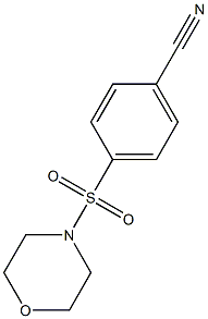 4-(MORPHOLIN-4-YLSULFONYL)BENZONITRILE