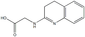 (3,4-DIHYDROQUINOLIN-2-YLAMINO)ACETIC ACID Struktur