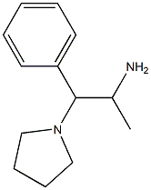 1-METHYL-2-PHENYL-2-PYRROLIDIN-1-YLETHYLAMINE Struktur
