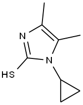 1-CYCLOPROPYL-4,5-DIMETHYL-1H-IMIDAZOLE-2-THIOL