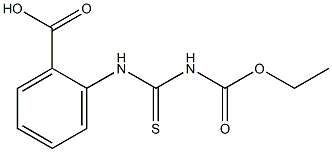 2-({[(ETHOXYCARBONYL)AMINO]CARBONOTHIOYL}AMINO)BENZOIC ACID,,结构式