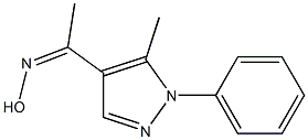 1-(5-METHYL-1-PHENYL-1H-PYRAZOL-4-YL)ETHANONE OXIME