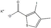 3-IODO-4-METHYLTHIOPHENE-2-CARBOXYLIC ACIDPOTASSIUM SALT, 98+% Struktur