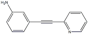 3-(PYRIDIN-2-YLETHYNYL)ANILINE Structure