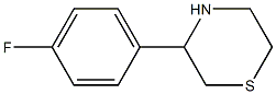 3-(4-FLUOROPHENYL)THIOMORPHOLINE, 95+% Structure