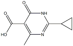  2-CYCLOPROPYL-4-METHYL-6-OXO-1,6-DIHYDROPYRIMIDINE-5-CARBOXYLIC ACID