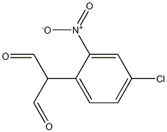 2-(4-CHLORO-2-NITROPHENYL)MALONDIALDEHYDE 95% Structure