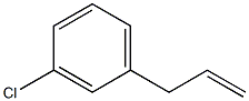 3-(3-CHLOROPHENYL)-1-PROPENE 97% 结构式