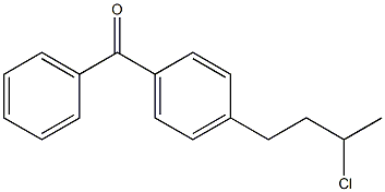 4-N-BUTYL-3''-CHLOROBENZOPHENONE 97% Structure