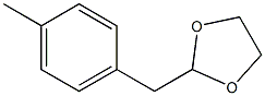 4-(1,3-DIOXOLAN-2-YLMETHYL)TOLUENE 96% Structure