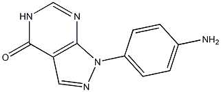 1-(4-AMINOPHENYL)-1,5-DIHYDRO-4H-PYRAZOLO[3,4-D]PYRIMIDIN-4-ONE|