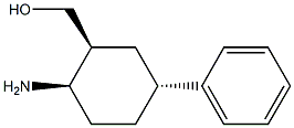 2-CIS-HYDROXYMETHYL-4-TRANS-PHENYL-1- CYCLOHEXYLAMINE 95% Structure