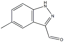 5-METHYL-1H-INDAZOLE-3-CARBALDEHYDE, 95+% Structure