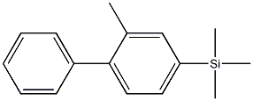 4-(TRIMETHYLSILYL)-2-METHYLBIPHENYL 96%