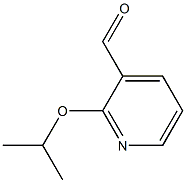 2-ISOPROPOXYPYRIDINE-3-CARBOXALDEHYDE 化学構造式