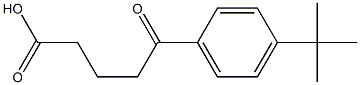 5-(4-TERT-BUTYLPHENYL)-5-OXOVALERIC ACID 95% Struktur