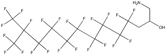  1-Amino-4,4,5,5,6,6,7,7,8,8,9,9,10,10,11,11,12,13,13,13-icosafluoro-12-trifluoromethyl-tridecan-2-ol