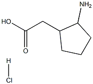 2-Aminocyclopentaneacetic acid HCl|