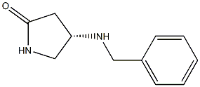 (S)-4-(BENZYL-AMINO)-2-PYRROLIDINONE Structure