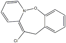 11-CHLORO DIBENZO(B,F)OXAZEPINE,,结构式