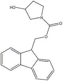 1-FMOC-3-PYRROLIDINOL Struktur