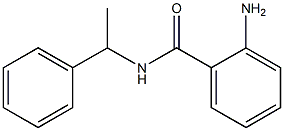 2-AMINO, N-(A-METHYBENZYL )BENZAMIDE Structure