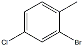 2-BROMO-4-CHLORO-1-METHYLBENZENE,,结构式