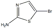 5-bromothiazol-2-amine 化学構造式