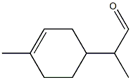 P-MENTH-1-EN-9-AL Structure