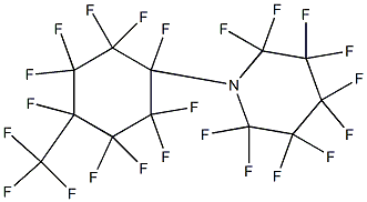 PERFLUORO{N-(4-METHYLCYCLOHEXYL)PIPERIDINE} Struktur
