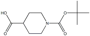 N-(TERT-BUTOXYCARBONYL)ISONIPECOTIC ACID Struktur