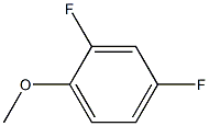 2,4-DILFUOROMETHOXYBENZENE Structure