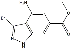 4-AMINO-3-BROMO-6-METHOXYCARBONYLINDAZOLE