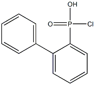DIPHENYLPHOSPHONIC CHLORIDE 化学構造式