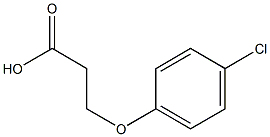 4-CHLOROPHENOXYPROPIONIC ACID Structure