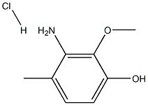 2-VANILLYLAMINE HYDROCHLORIDE 化学構造式
