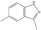 3-IODO-5-METHYLINDAZOLE Struktur