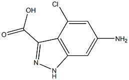 6-AMINO-4-CHLOROINDAZOLE-3-CARBOXYLIC ACID