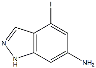 6-AMINO-4-IODOINDAZOLE Structure