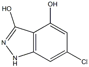 6-CHLORO-3,4-DIHYDROXYINDAZOLE Structure