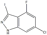 6-CHLORO-4-FLUORO-3-IODOINDAZOLE