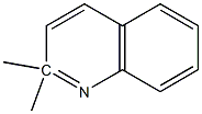 2-METHYLQUINALDINE 化学構造式