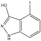 3-HYDROXY-4-IODOINDAZOLE Struktur