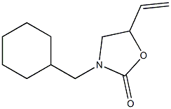 4-(S)-CYCLOHEXYLMETHYL-5-ETHENYL-2-OXAZOLIDINONE Structure