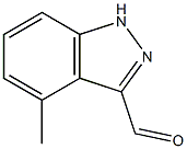 4-METHYLINDAZOLE-3-CARBOXALDEHYDE Struktur