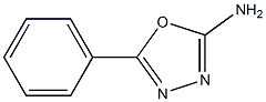5-PHENYL-1,3,4-OXADIAZOLE-2-YL AMINE Struktur