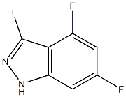 3-IODO-4,6-DIFLUORO(1H)INDAZOLE|