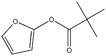 2-FURYL 2,2-DIMETHYLPROPIONATE Struktur